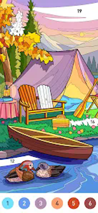 House Color - Paint by number screenshot