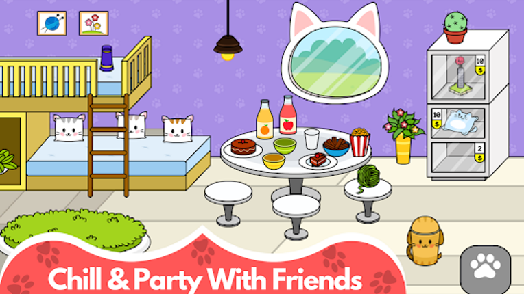 My Cat Town - Cute Kitty Games screenshot