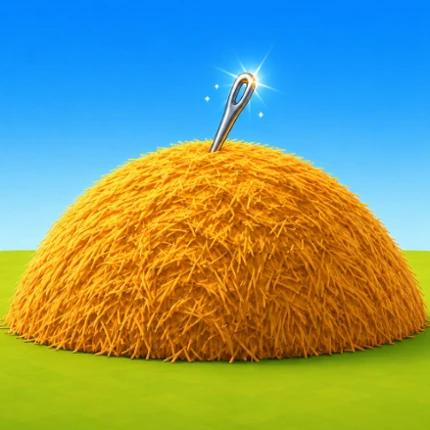 Needle in a haystack Image