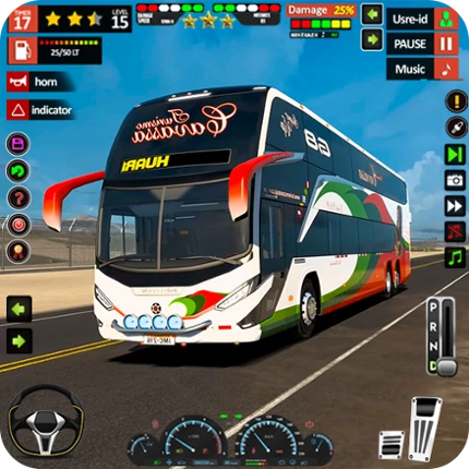 Bus Driving Simulator Games 3D Image