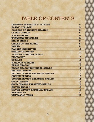 Archetypes of the Ages: Dragons (5e) screenshot