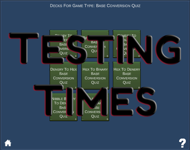 Games like Testing Times