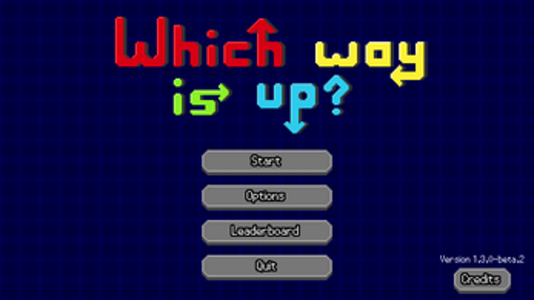Which way is up? Image