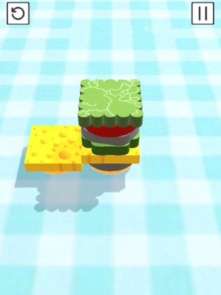 HamBurger- Folding Puzzle Game Image