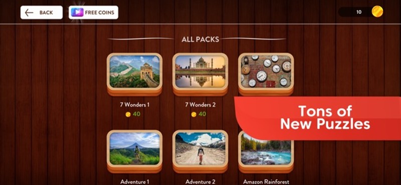 Jigsaw Puzzle Brain Games screenshot