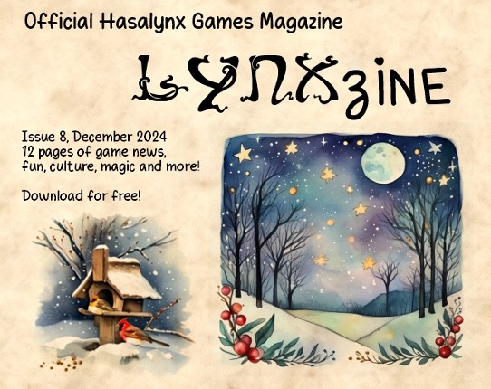 [FREE!] LynxZine, Issue 8, December 2024 Game Cover