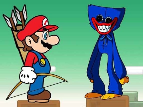 Mario vs Huggy Wuggy Game Cover