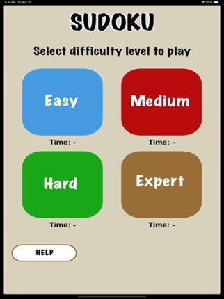 Number Sudoku Puzzle Image