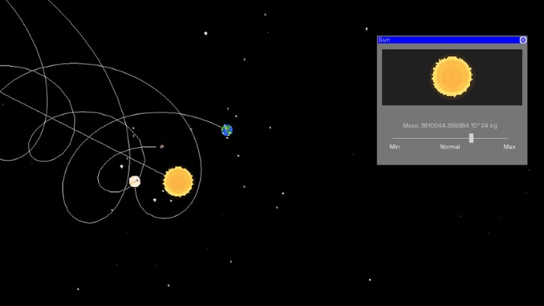Orbit Simulator screenshot
