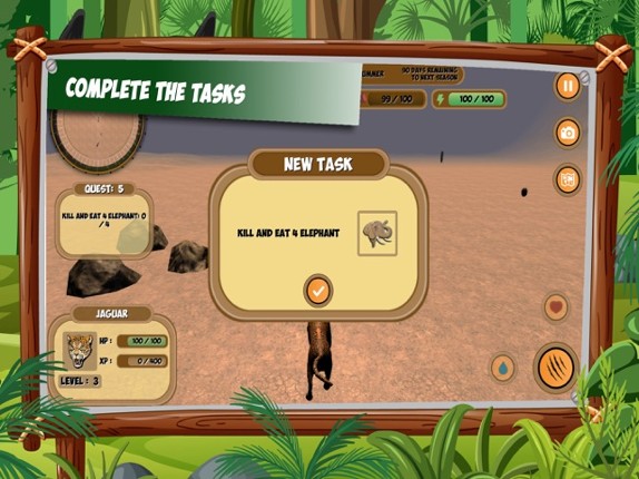 Safari Animals Simulator screenshot