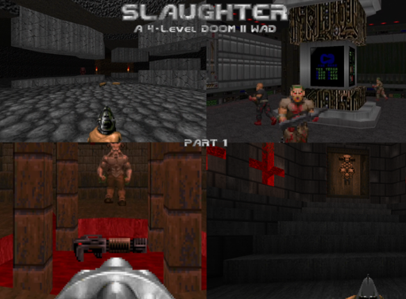 Slaughter Part 1: A DOOM II WAD Image