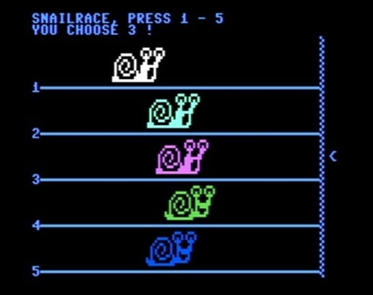 SnailRace (Commodore 64) by Metzelwurst Image