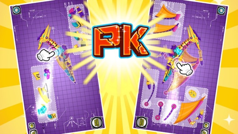 Steel Dino Toy:Mechanic Pterosaurs - 2 player game screenshot