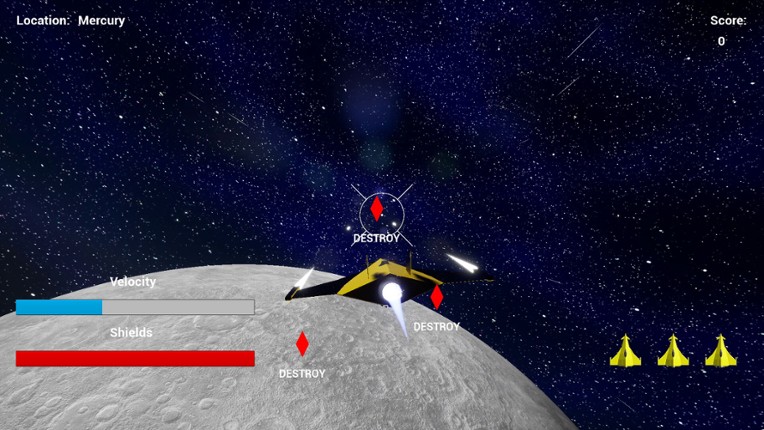 THE STARFIGHTER screenshot