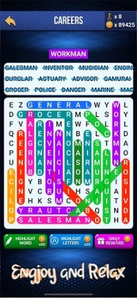 Wow Search: Classic Words Game screenshot