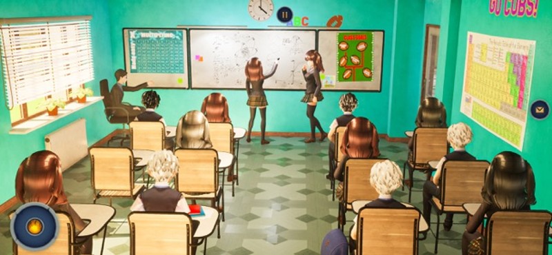 Anime High School Girl Sakura screenshot