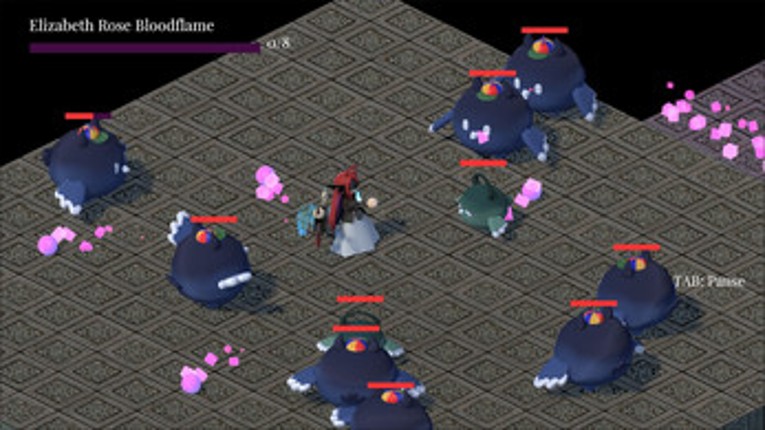 Bloodflame Origins: The Maven in Blue [Hololive Fangame] screenshot