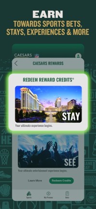 Caesars Sportsbook screenshot