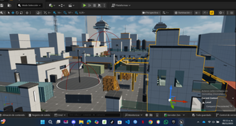Complete FPS template for Unreal Engine 5 — includes Blueprints and weapon system screenshot