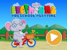 Elephant Preschool Playtime Kids Puzzle Game Image