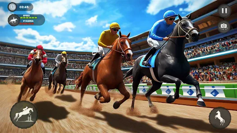 Horse Racing Rider Horse Games Image