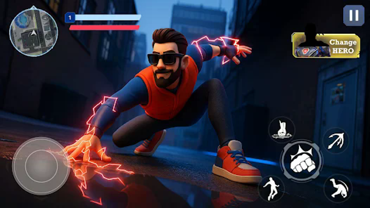 Super Hero Fight: Flying Game screenshot