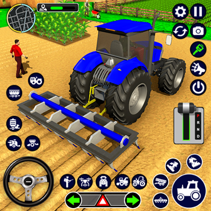 Real Tractor Driving Simulator Image