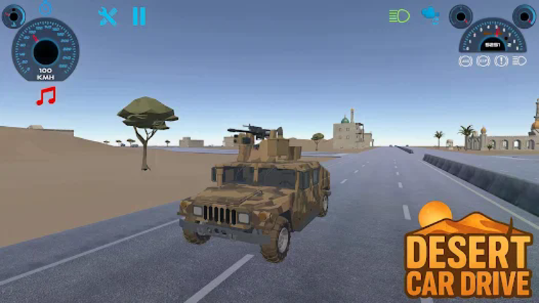 Desert Car Drive screenshot
