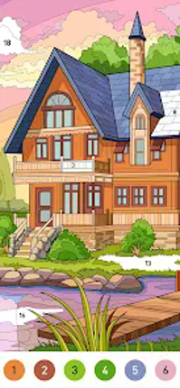 House Color - Paint by number screenshot