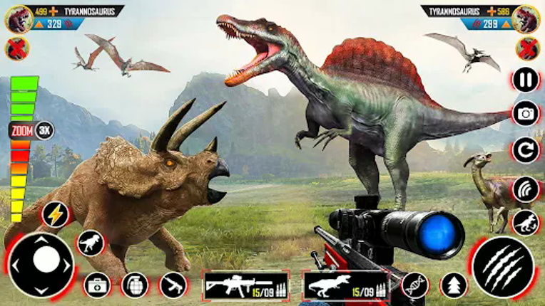 Wild Dinosaur Hunting Zoo Game screenshot