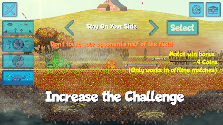 Pixel Boost League - 2D Rocket screenshot