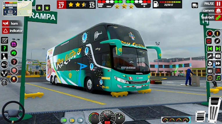 Bus Driving Simulator Games 3D screenshot