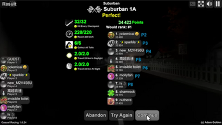Casual Racing screenshot