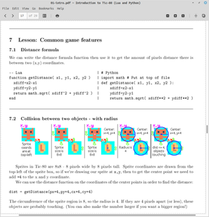 Intro to Tic-80 Game Programming with Lua or Python Image