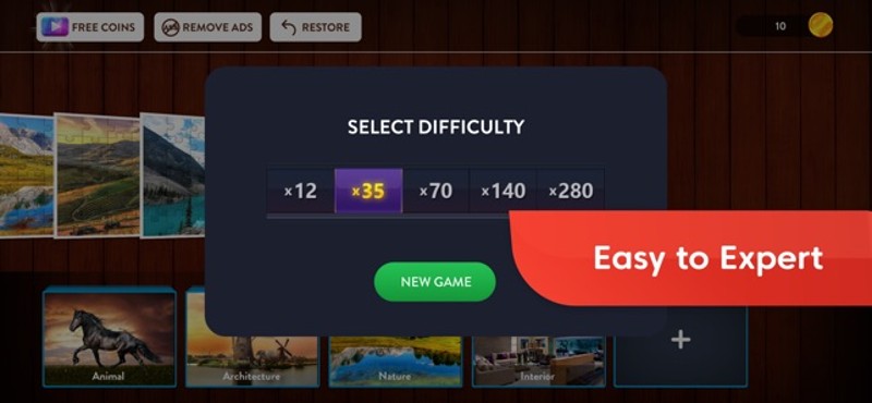 Jigsaw Puzzle Brain Games screenshot