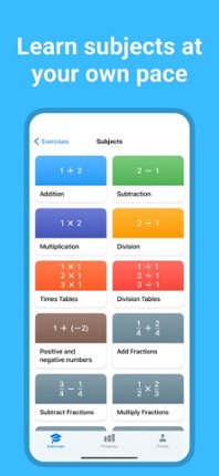 Mental Math App &amp; Times Tables screenshot