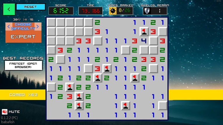 Minesweeper 99 screenshot