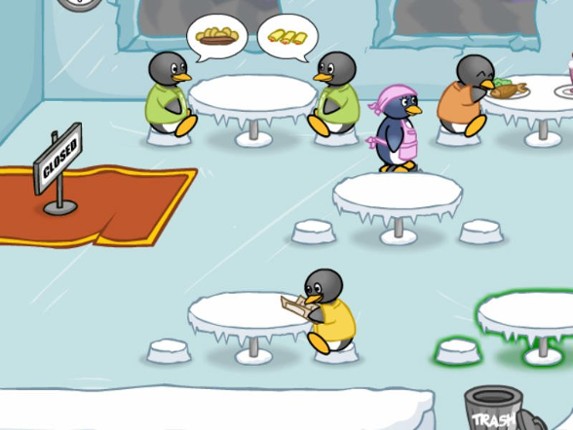 Penguin Diner: Restaurant Dash Image