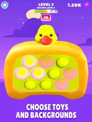 Pop it Toys Fidget Games screenshot