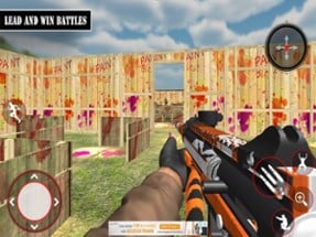 Shooting Paintball Arena Image