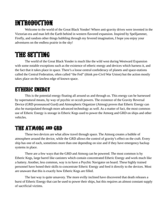 The Great Black Yonder screenshot