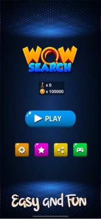 Wow Search: Classic Words Game screenshot