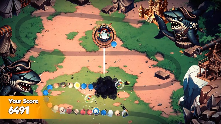 Zumba: Treasure of the Marble Sea screenshot