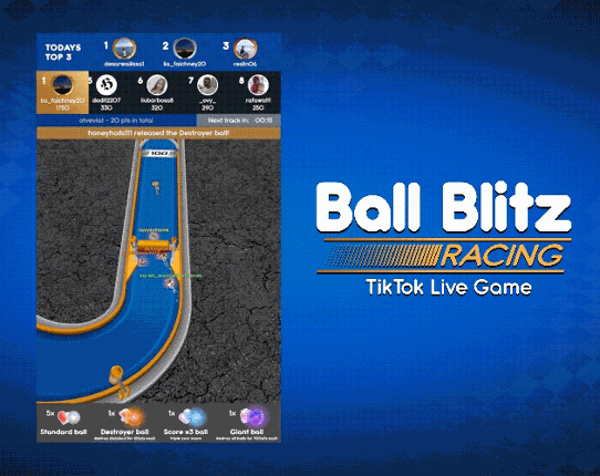 Ball Blitz Racing - TikTok Live Game Image