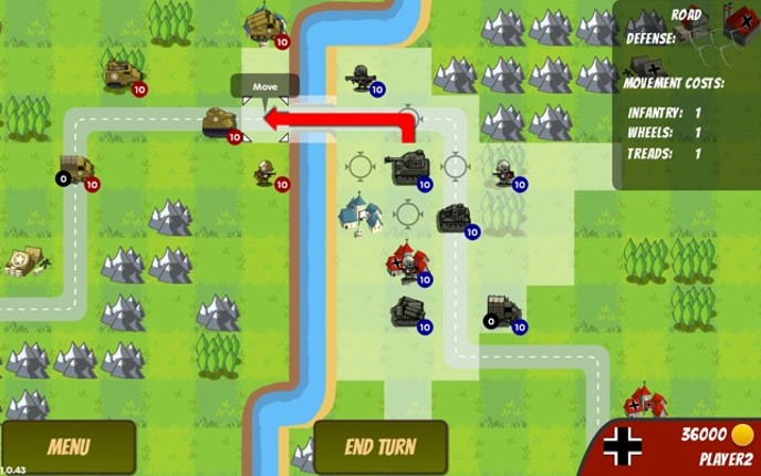 Front Wars : World War II Turn-Based Strategy screenshot