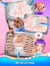 Frozen Ice Cream Roll Desserts Image