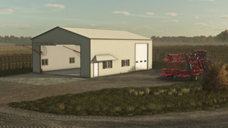 FS25 Small Heated Shop screenshot