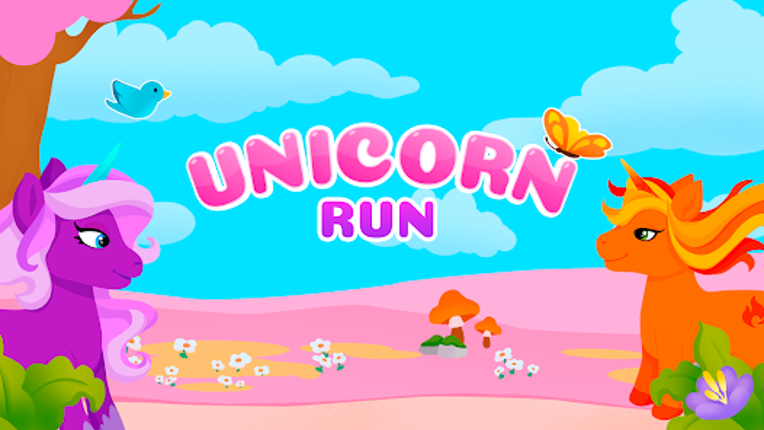Unicorn Run Kids Games 0+ screenshot