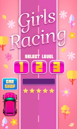 Girls Racing, Fashion Car Race Image