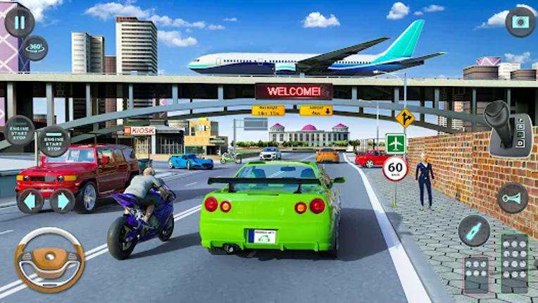 Modern Car Driving School Game screenshot